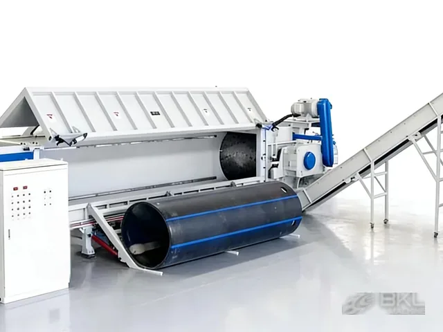 PP woven and ton bags processed on a BKL-MACHINE recycling line