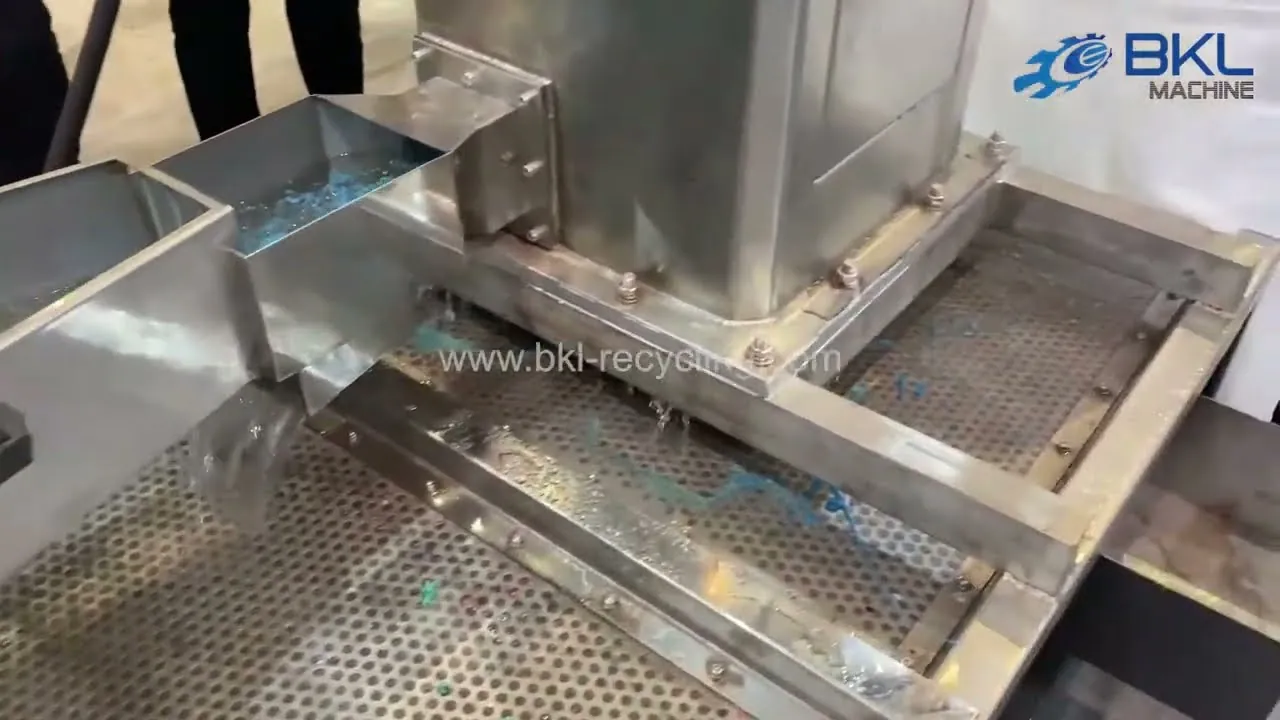 PE Bag Granulating Line at 500 kg/h