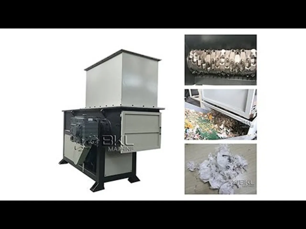 Single-Shaft Shredder Taking PP Big Bags