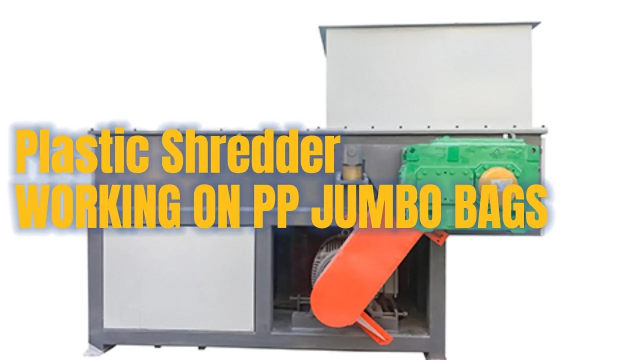 PP Jumbo Bag Shredder and Grinder