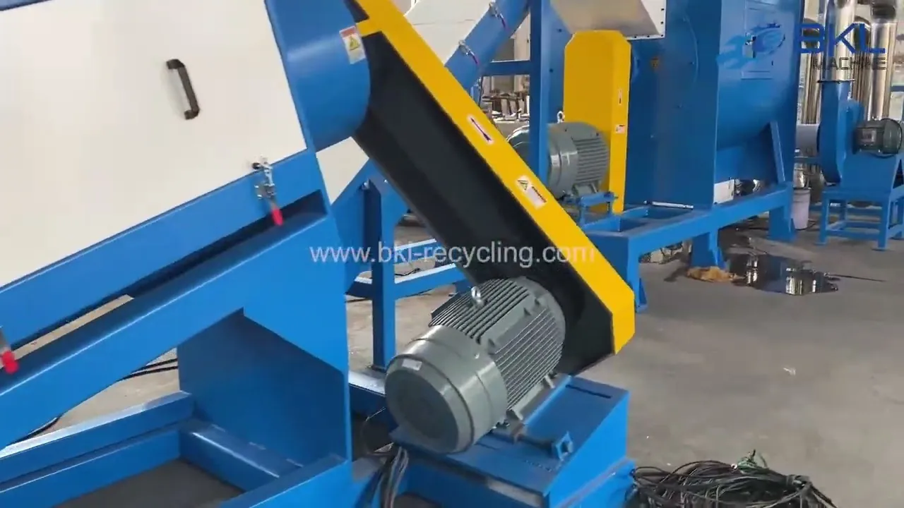 PP and PE Film Washing Line at 200 to 1,000 kg/h