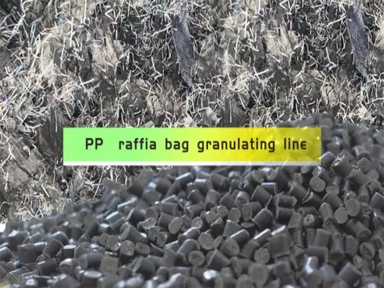 PP Raffia Pelletizing Line
